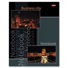 Бизнес-блокнот BUSINESS CITY, твердый переплет, блок 5 цв., ф. А5, 80л., 004343