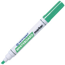 Маркер для белой доски, 1-5 мм, зеленый, клиновидный нак., CENTROPEN, 8569
