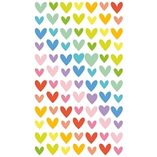 RICO Design наклейки сердечки разной формы разноцветные