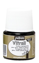 Pebeo Vitrail краска лаковая для стекла прозрачная 45 мл цв. GOLD