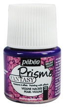 Pebeo Fantasy Prismе Краска лаковая с фактурным эффектом 45 мл цв. PEARL VIOLINE