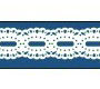 Stamperia Лента х/б Кружева на синем фоне, 15 мм х 5 м