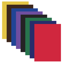 Цветная бумага, А4, мелованная, 40 листов, 8 цветов, BRAUBERG, 200х280 мм, 128004
