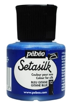 Pebeo Краска по шелку Setasilk 45 мл  цв. GITANE BLUE