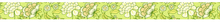 URSUS Лента клейкая декоративная мотив №49 цветочный бордюр №3, 15мм х 10 м