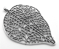 Krimp Подвеска, 45 х 70 мм биж.сплав, цвет:ант.серебро, 1 шт, 17070136