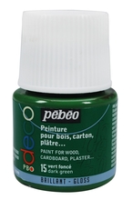 Pebeo P.BO Deco Краска акриловая для творчества и домашнего декора глянцевая 45 мл цв. DARK GREEN