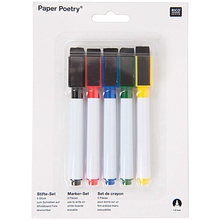 RICO Design набор цветных маркеров для письма на белой пленке