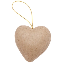 RICO Design сердце из папье-маше для подвешивания 4 х 4 х 2,5 см