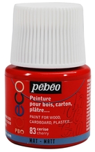 Pebeo P.BO Deco Краска акриловая для творчества и домашнего декора матовая 45 мл цв. CHERRY RED