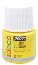Pebeo Deco Outdoor Краска акриловая для уличного применения 45 мл цв. SUN
