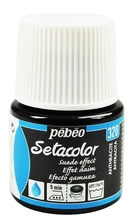 Pebeo Setacolor suede Краска акриловая для ткани эффект замши 45 мл цв. ANTHRACITE