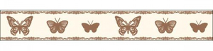 Stamperia Лента х/б Бабочки, 15 мм х 5 м