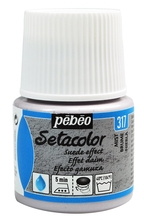 Pebeo Setacolor suede Краска акриловая для ткани эффект замши 45 мл цв. MIST