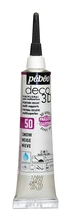 Pebeo Deco 3D краска рельефная с глиттером 20 мл цв. SNOW
