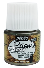 Pebeo Fantasy Prismе Краска лаковая с фактурным эффектом 45 мл цв. GREEN UMBER