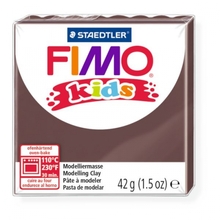 Глина для лепки FIMO kids, 42 г, цвет: коричневый