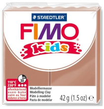 Глина для лепки FIMO kids, 42 г, цвет: светло-коричневый