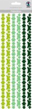 URSUS Бордюры фетровые самоклеящиеся, №7 салатовый-зеленый, длина 31,5см, 6 шт.