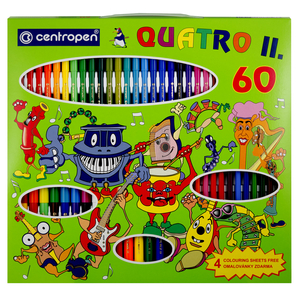Детский подарочный набор QUATRO II, 60 предметов