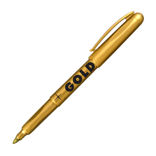 Маркер перманентный, 1-3 мм, золотой, пулевидный нак., трехгранный, CENTROPEN
