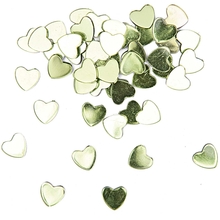 RICO Design конфетти зеленое сердце 48 шт