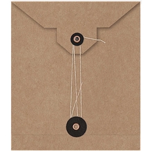 RICO Design конверты из крафт-бумаги 15 х 13 см, 2 шт