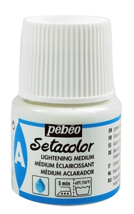 Pebeo Setacolor Осветлитель для красок для ткани 45 мл