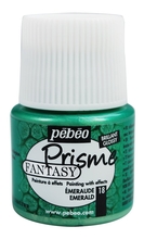 Pebeo Fantasy Prismе Краска лаковая с фактурным эффектом 45 мл цв. EMERALD