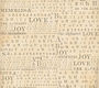 Stamperia Салфетка рисовая Алфавит, цифры и слова, 50х50 см, 14 г на м2