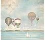 Stamperia Салфетка рисовая Море и воздушные шары, 50х50 см, 14 г на м2