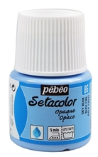 Pebeo Краска Setacolor для темных и светлых тканей 45 мл цв. SKY BLUE