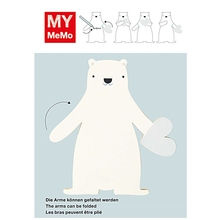 RICO Design наклейки для заметок белый медведь