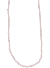 RICO Design бусы стеклянные Okimono Ball розовые 70см