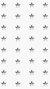 RICO Design стразы самоклеящиеся звезды №1 6 мм, 7х15см
