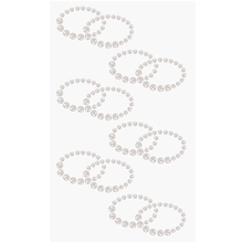 RICO Design жемчужины самоклеящиеся двойное кольцо, 7х15см