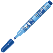 Маркер для флипчарта, 1-3 мм, синий, пулевидный нак., STANGER, FM335