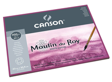 Canson Блок для акварели Moulin du Roy 300г/м.кв 23*30.5см 20л Сатин