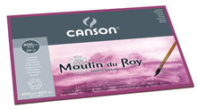 Canson Блок для акварели Moulin du Roy 300г/м.кв 30.5*45.5см 20л Сатин