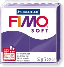 Глина для лепки FIMO soft, 57 г, цвет: сливовый