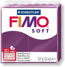 Глина для лепки FIMO soft, 57 г, цвет: королевский фиолетовый