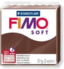 Глина для лепки FIMO soft, 57 г, цвет: шоколад