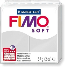Глина для лепки FIMO soft, 57 г, цвет: серый дельфин