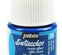Pebeo Setacolor suede Краска акриловая для ткани эффект замши 45 мл цв. ROYAL BLUE