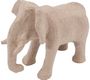 RICO Design заготовка из папье-маше большой слон 19,5 х 15 х 11,5 см
