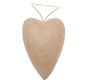 RICO Design сердце из папье-маше длинное для подвешивания 6,5 х 9,5 х 4 см