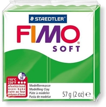 Глина для лепки FIMO soft, 57 г, цвет: тропический зеленый