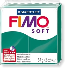 Глина для лепки FIMO soft, 57 г, цвет: изумруд