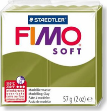 Глина для лепки FIMO soft, 57 г, цвет: оливковый