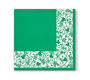 PAW TaT Салфетки столовые Модная рамка зеленые 33х33 см 20 шт.